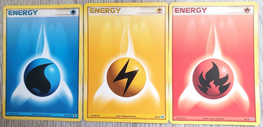 Energy Pokemon, Ophalen of Verzenden, Gebruikt, Meerdere kaarten