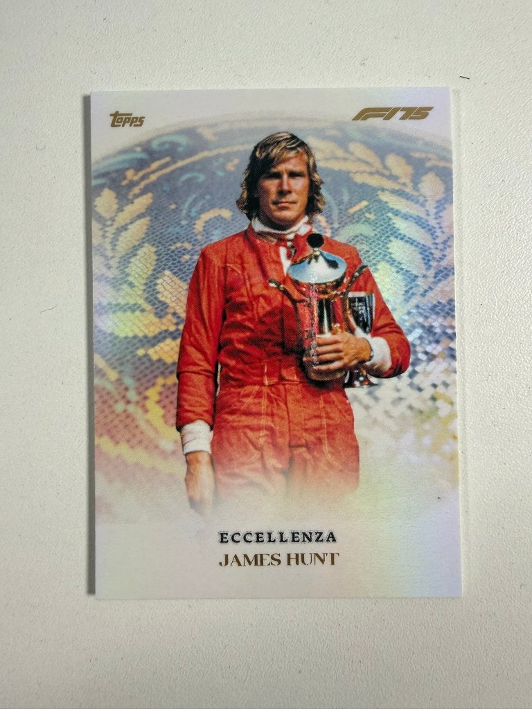 James Hunt Supremo Topps Eccellenza 2025, Verzamelen, Ophalen of Verzenden, Nieuw, Overige sporten, Poster, Plaatje of Sticker