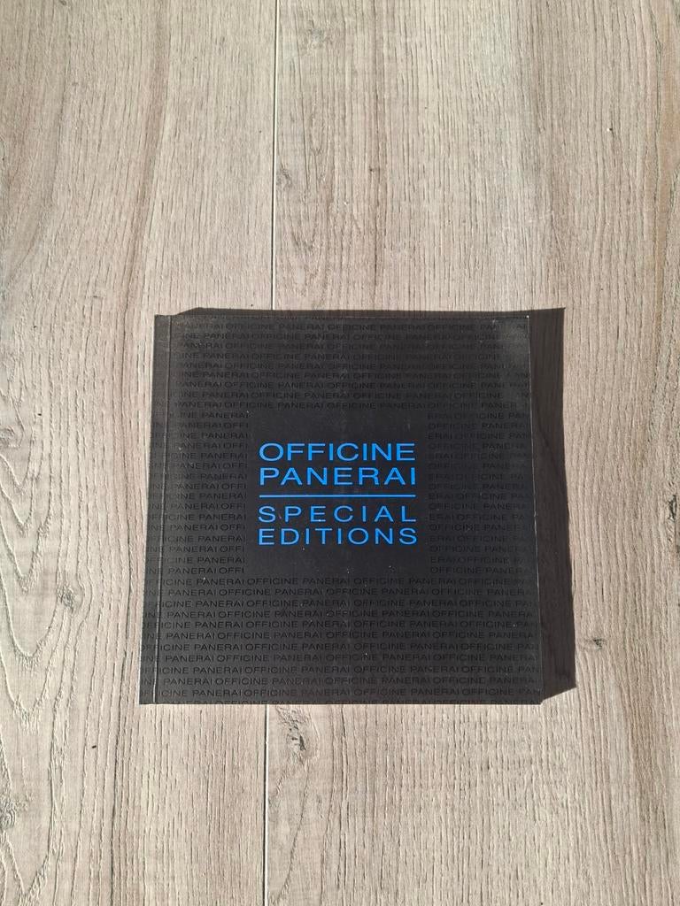 Officine Panerai special editions, Boeken, Ophalen of Verzenden, Gelezen, Officine panerai