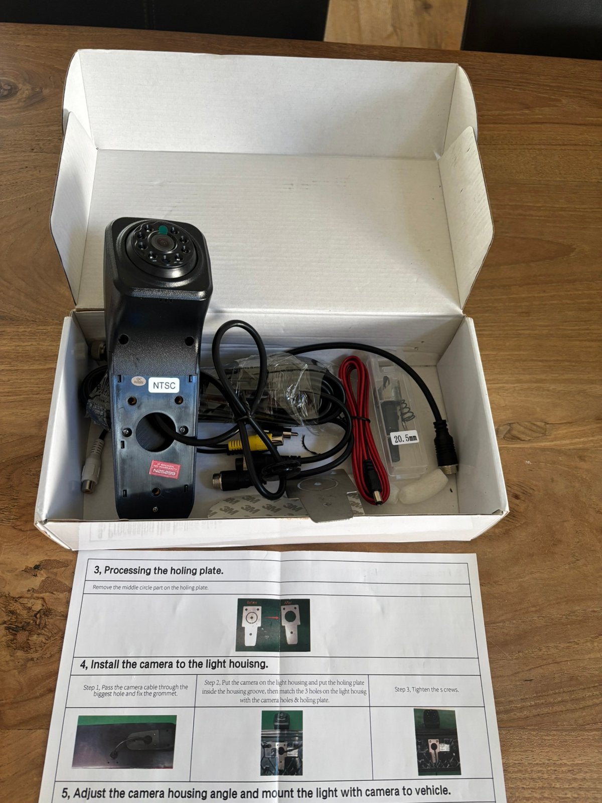 Te koop achterruitrij camera dak montage voor een bus, Ophalen of Verzenden, Zo goed als nieuw