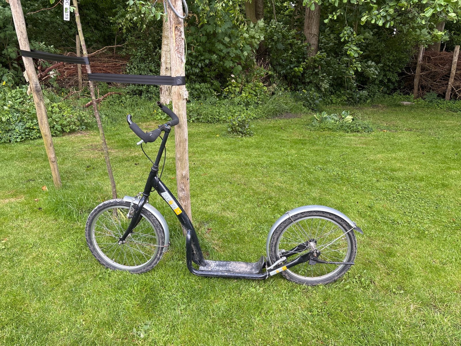 Bike2Go Kickbike Step - Zwart, Fietsen en Brommers, Verzenden, Gebruikt, Kickbike