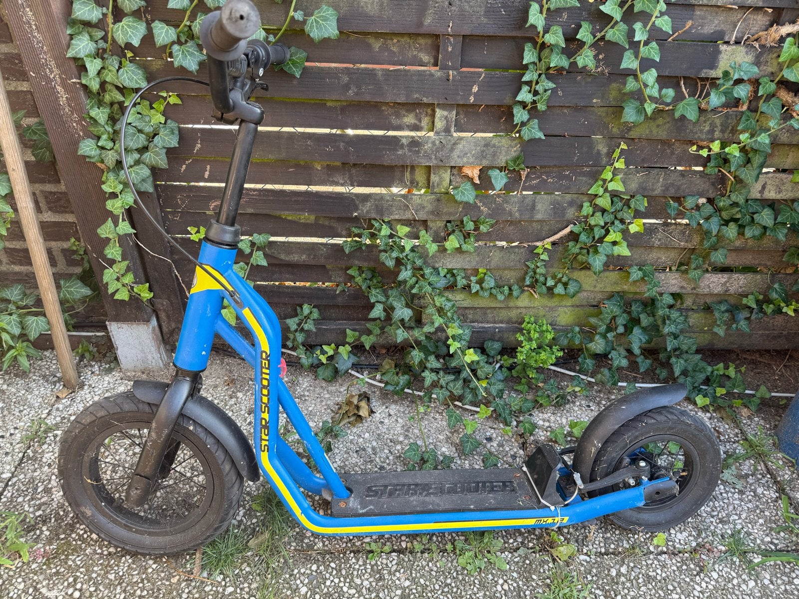 Trapscooter - Steppen met luchtbanden, Ophalen, Gebruikt, Gewone step