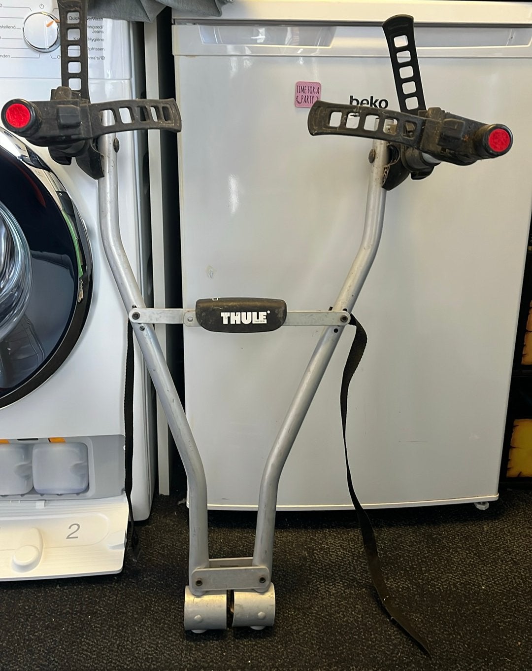 Thule Xpress 970 trekhaak fietsendrager, Ophalen, 2 fietsen, Gebruikt, Trekhaakdrager