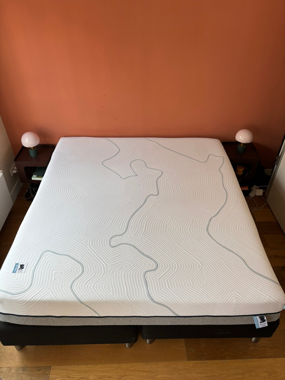 Bright Platinum 200 Matras - (Zo goed als) nieuw, Ophalen, Tweepersoons, Zo goed als nieuw, Matras