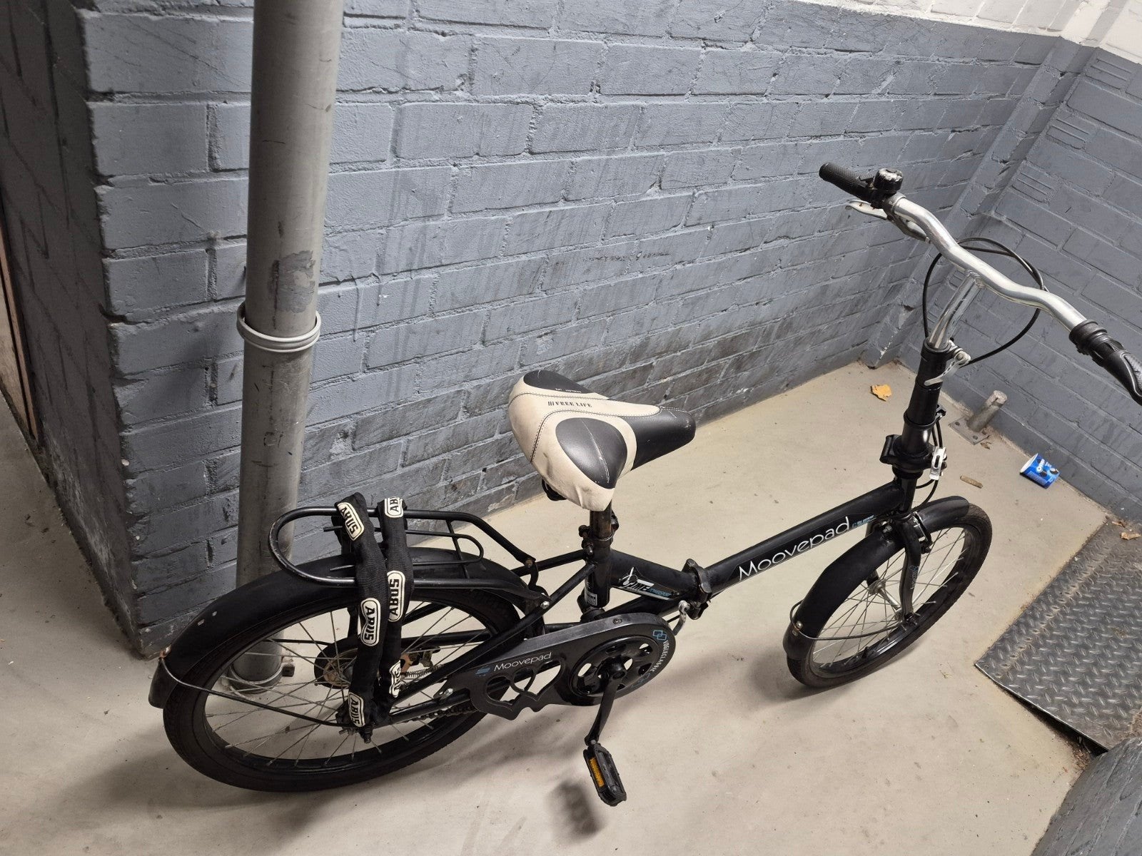 Moovepad vouwfiets -18 inch Compact en handig, 20 inch of meer, Gebruikt, Velgrem, Versnellingen