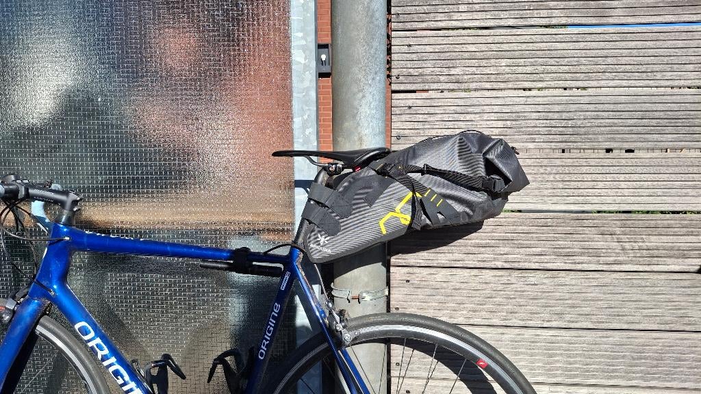 Grote Apidura zadeltas 17L, Fietsen en Brommers, Fietsaccessoires | Fietstassen, Ophalen of Verzenden, Zo goed als nieuw, Apidura