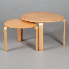Ikea SVALSTA bijzettafels / salontafels, Huis en Inrichting, Tafels | Salontafels, Ophalen, Gebruikt, Rond, 50 tot 100 cm