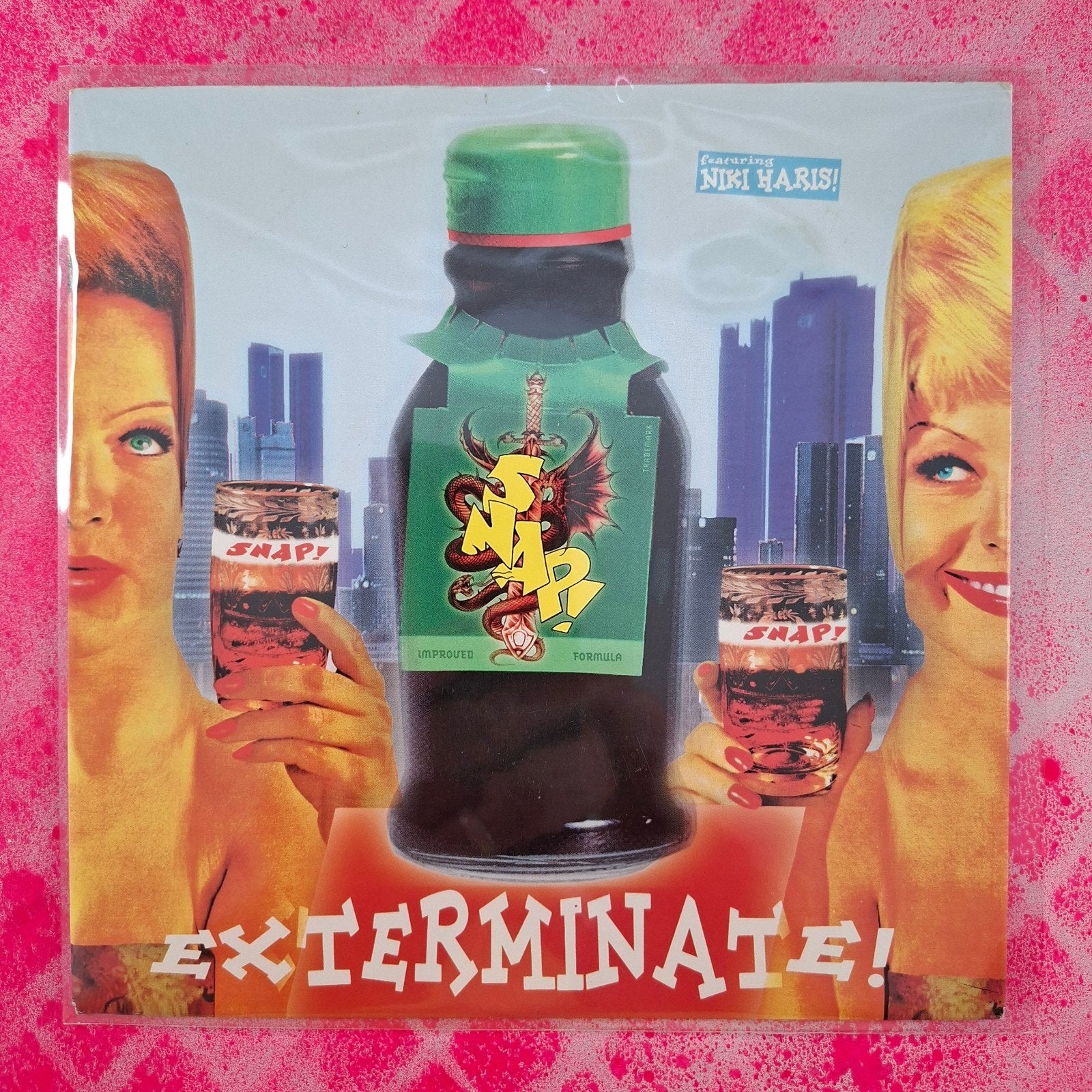 Snap Exterminate single.                              Star45, Beschermende buitenhoes, Ophalen of Verzenden, Zo goed als nieuw