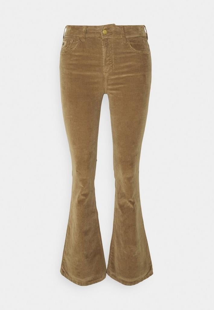 Lois Corduroy Flared Broek, Bruin, Ophalen of Verzenden, Zo goed als nieuw, Lois
