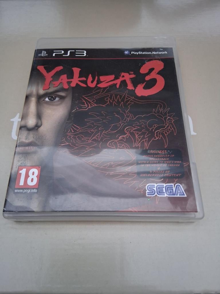 Yakuza 3 - PS3 - Actie/Avontuur, Spelcomputers en Games, Games | Sony PlayStation 3, Avontuur en Actie, Vanaf 18 jaar, 1 speler