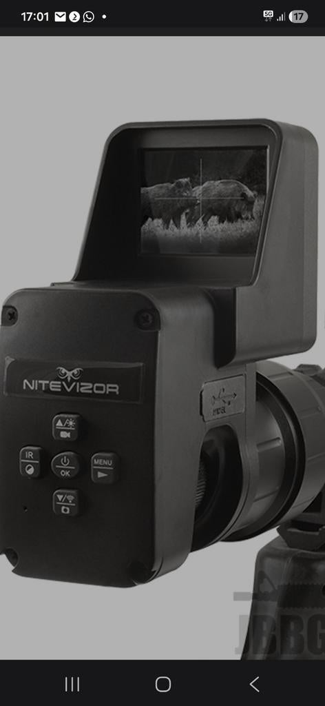Nitevizor voorzetkijker nachtkijker, Audio, Tv en Foto, Professionele Audio-, Tv- en Video-apparatuur, Audio, Ophalen of Verzenden