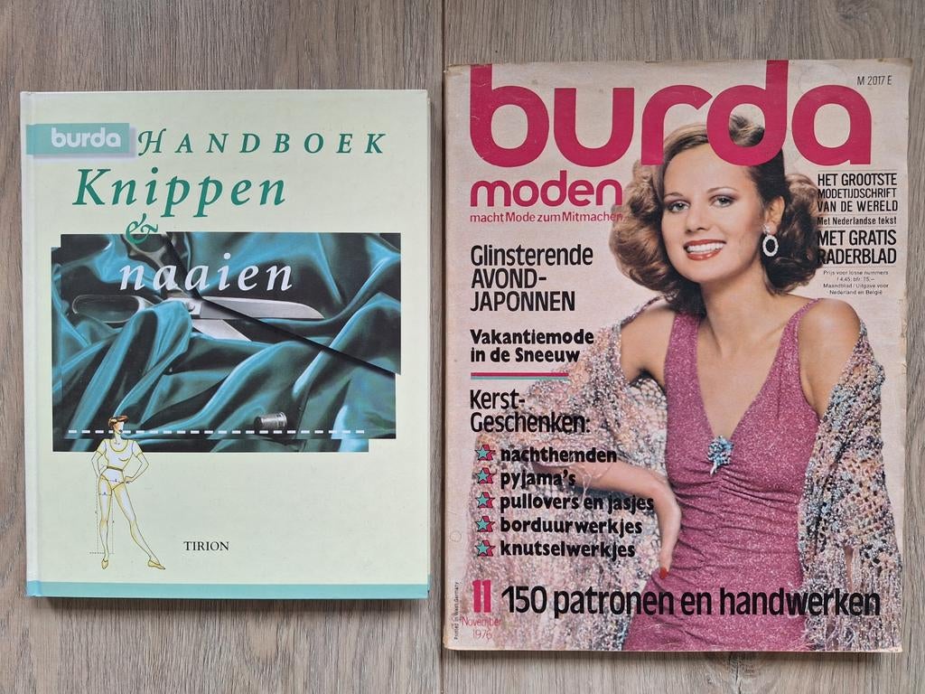 Burda Handboek Knippen en naaien
+ Burda mode uit 1976, Ophalen of Verzenden, Vrouw, Burda