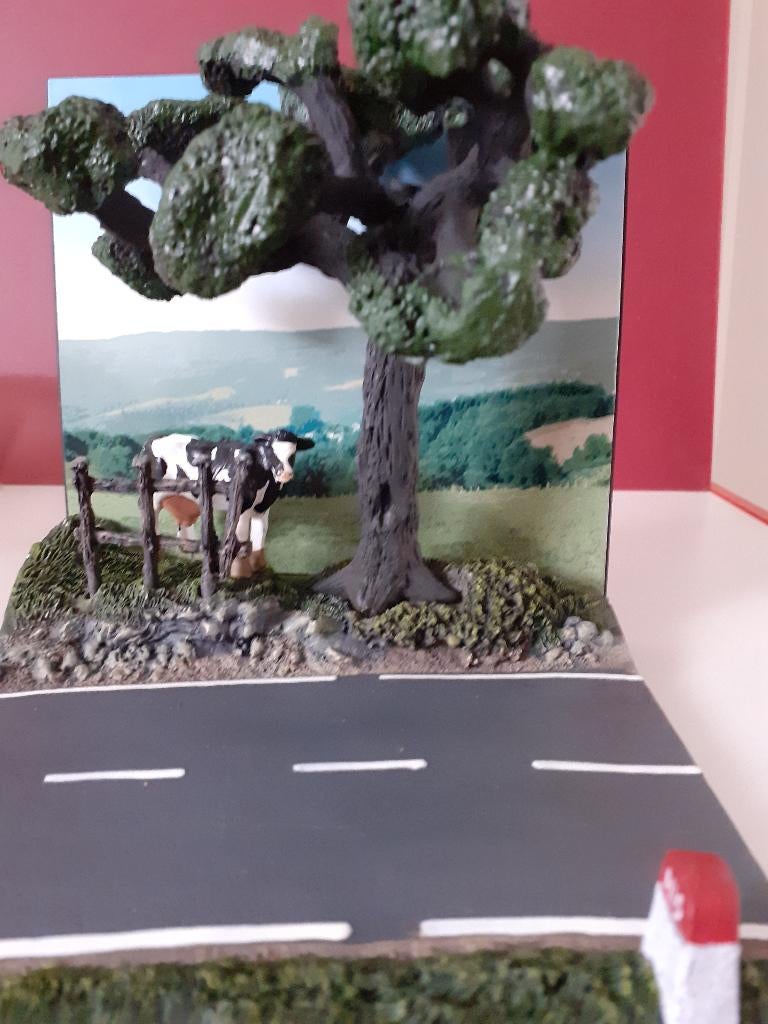 Diorama landschap 1/43, Ophalen of Verzenden, Nieuw, 1:35 tot 1:50, Diorama