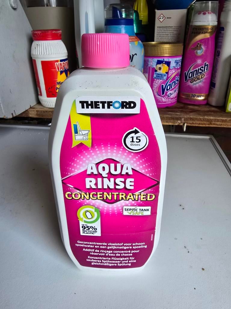 Thetford Aqua Rinse Spoeling - Nieuw en Vol, Ophalen of Verzenden, Nieuw