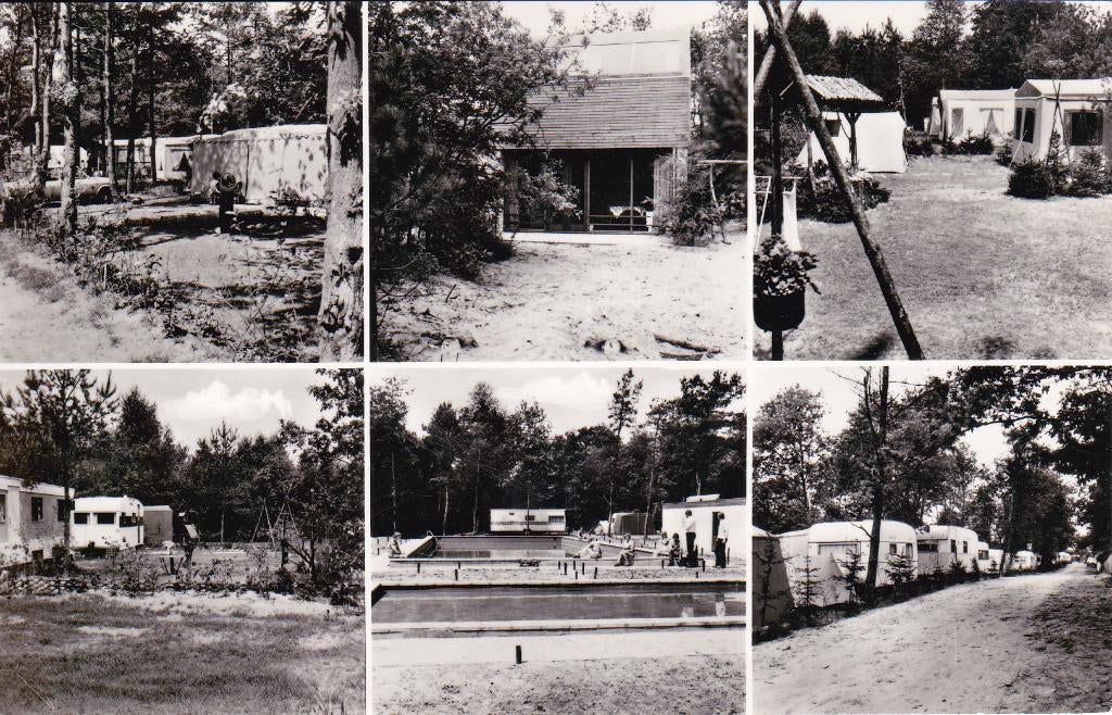 05812 Wekerom - 6 luik Camping de Roekel - 1973, Verzenden, 1960 tot 1980, Ongelopen, Gelderland