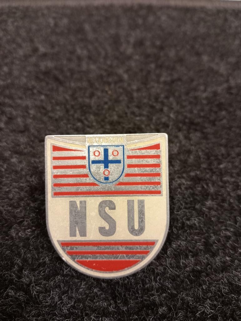 NSU Speldje / Pin - Zeldzaam!, Gebruikt, Ophalen of Verzenden, Speldje of Pin, Merk
