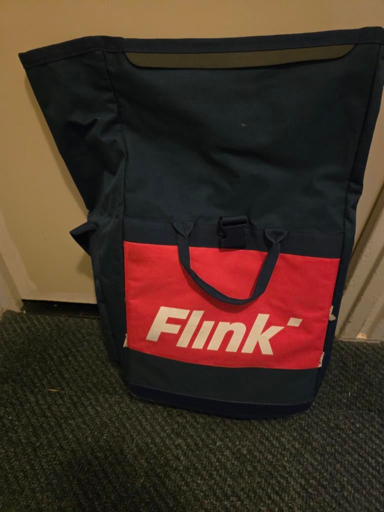Flink Bezorgtas - Geïsoleerd & Leuk voor Carnaval!, Fietsen en Brommers, Fietsaccessoires | Fietstassen, Gebruikt, Ophalen of Verzenden