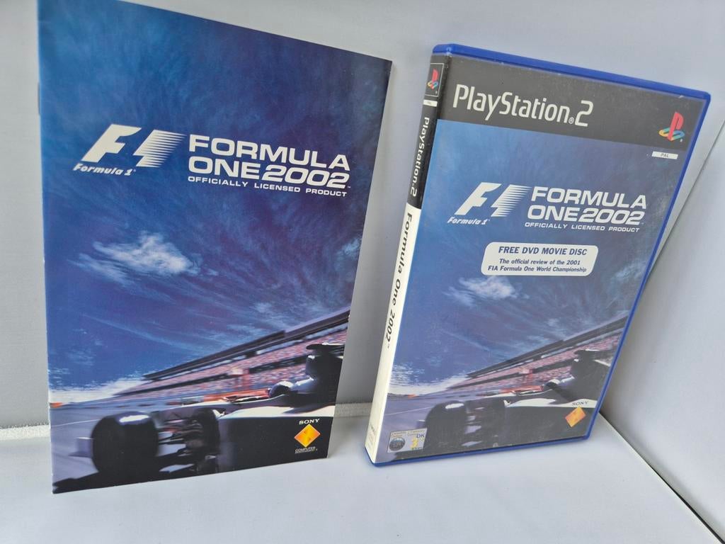 Formule 1 Formula One F1 2002 met Bonus DVD ps2, 1 speler, Racen en Vliegen, Ophalen of Verzenden, Zo goed als nieuw