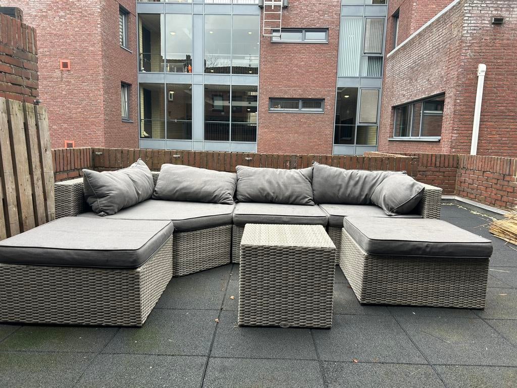 Loungebank te koop, Ophalen, Zo goed als nieuw, Loungeset