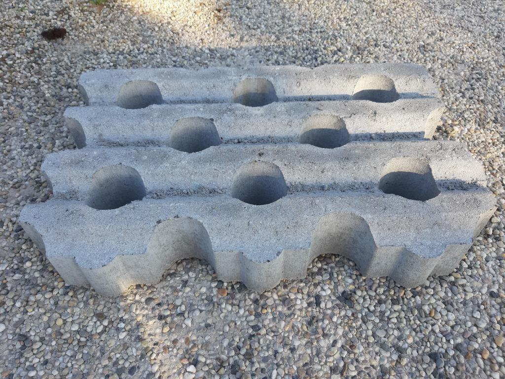 Grastegels 41x61x10cm, Tuin en Terras, Ophalen, Overige typen, Nieuw, 10 m² of meer