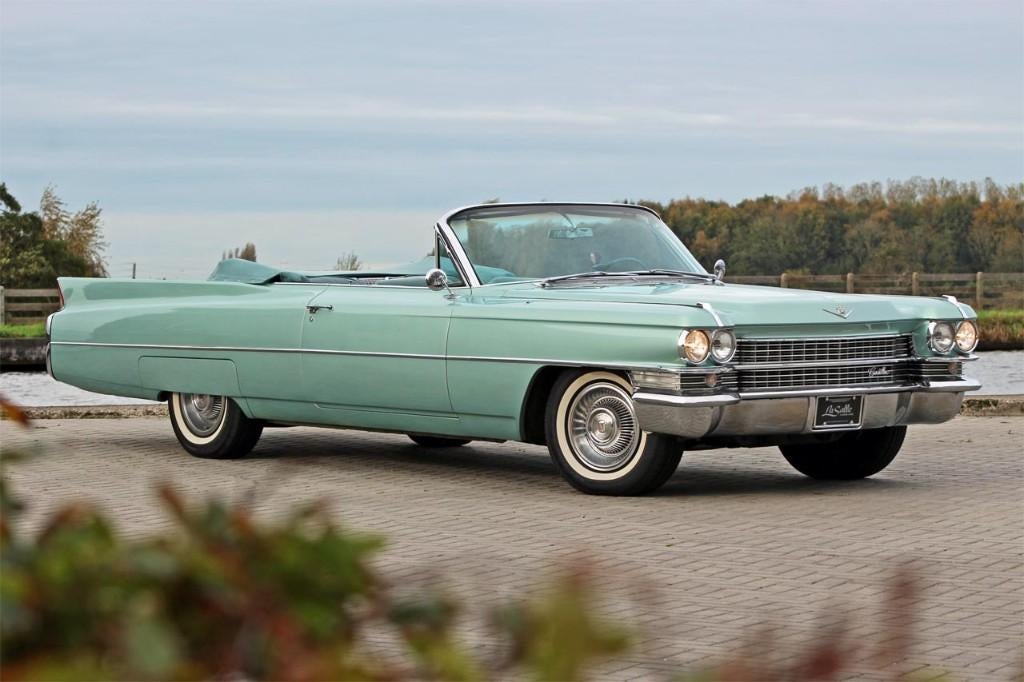 1963 Cadillac Serie 62 Convertible - CA import, topconditie, Auto's, Automaat, Achterwielaandrijving, Cabriolet, Leder