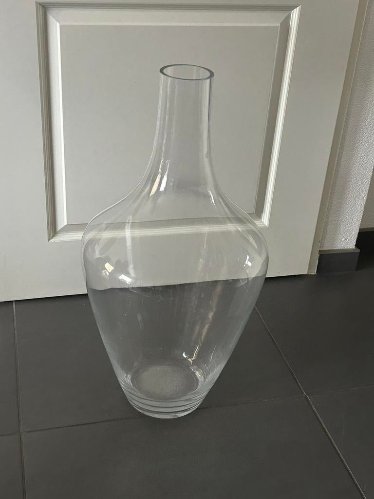 Mooie grote vaas, Huis en Inrichting, Woonaccessoires | Vazen, Ophalen, Overige kleuren, 50 tot 75 cm, Glas