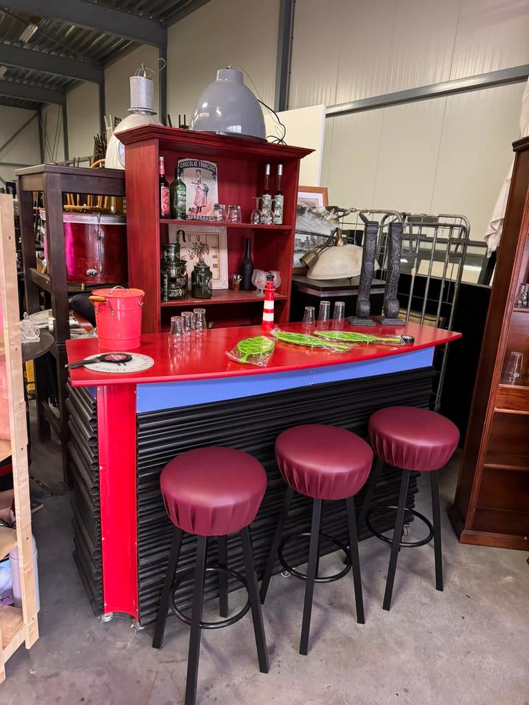 Barretje toog café kroeg mancave huisbar thuisbar, Ophalen of Verzenden, Gebruikt