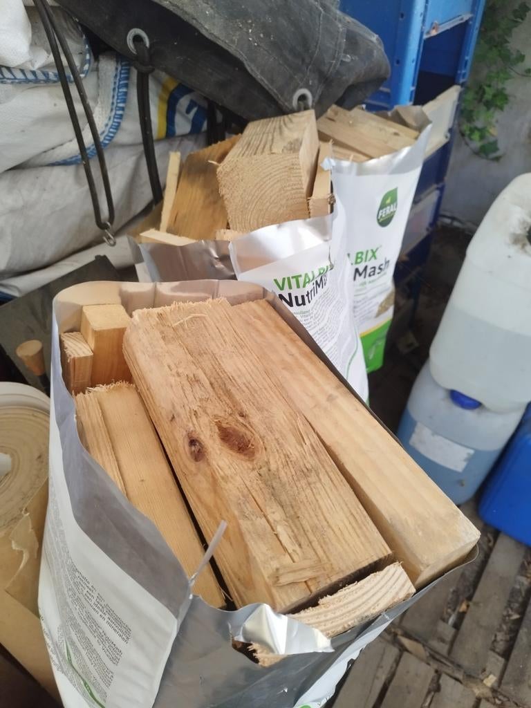 Haardhout stookhout brandhout openhaardhout vuurkorf, Minder dan 3 m³, Ophalen