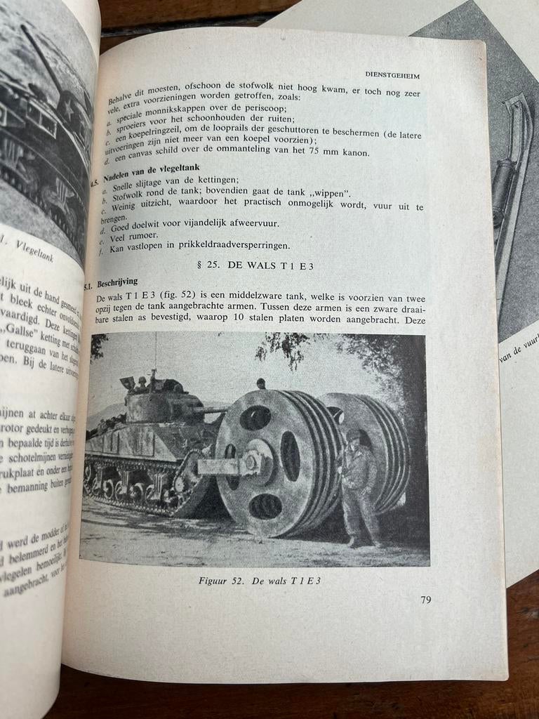 KL Voorschrift WO2 Mijnen opsporen Willys Tank detector, Verzamelen, Militaria | Tweede Wereldoorlog, Ophalen of Verzenden, Nederland