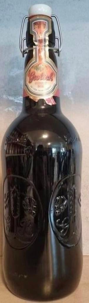 Grolsch Herfstbok – 2 Liter Beugelfles (vol, THT 2001), Verzamelen, Biermerken, Ophalen of Verzenden, Zo goed als nieuw, Flesje(s)
