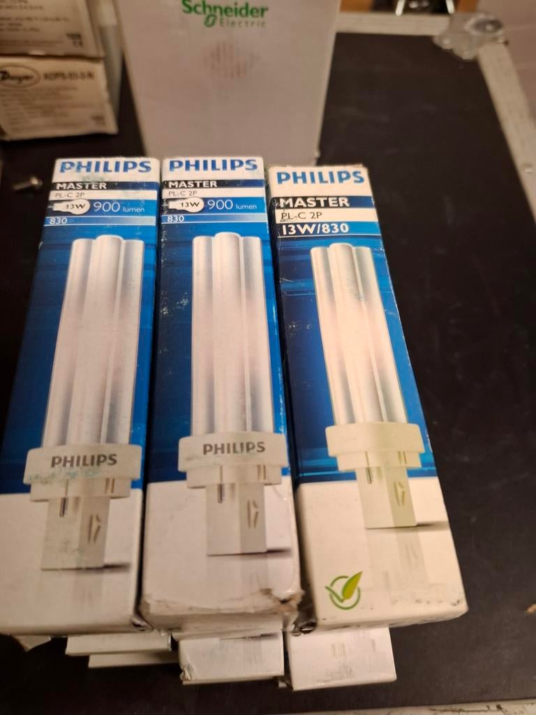 12 x Philips Master PL-C 13W/830 Lampen - Nieuw!, Ophalen of Verzenden, Nieuw, Minder dan 50 watt, Lamp