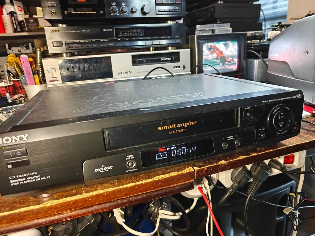 Sony SLV-SE70VC2 VHS Videorecorder – PAL & NTSC, Audio, Tv en Foto, Videospelers, Ophalen of Verzenden