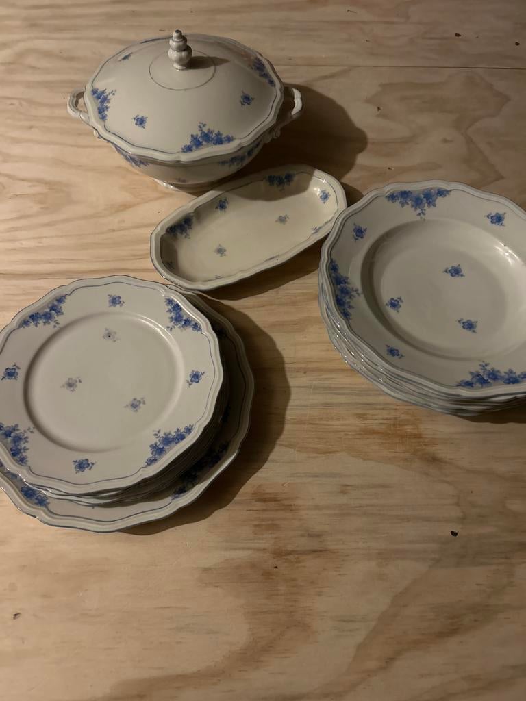 Antiek Bavaria Johann Haviland Servies - 15 Delig, Antiek en Kunst, Ophalen