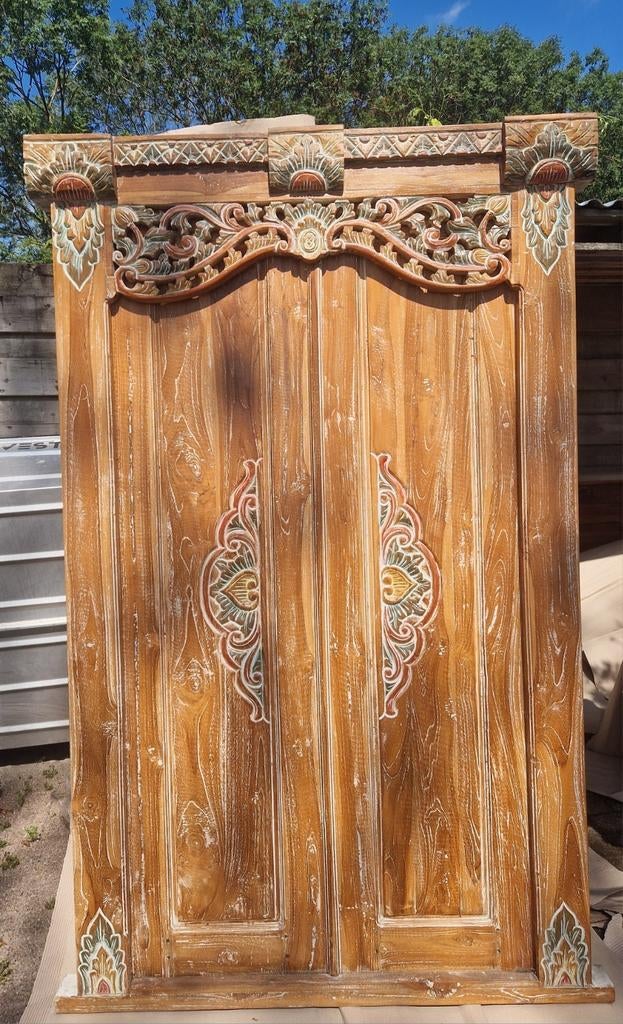 Prachtige houten deuren rechtstreeks vanuit Bali, Huis en Inrichting, Ophalen, Nieuw