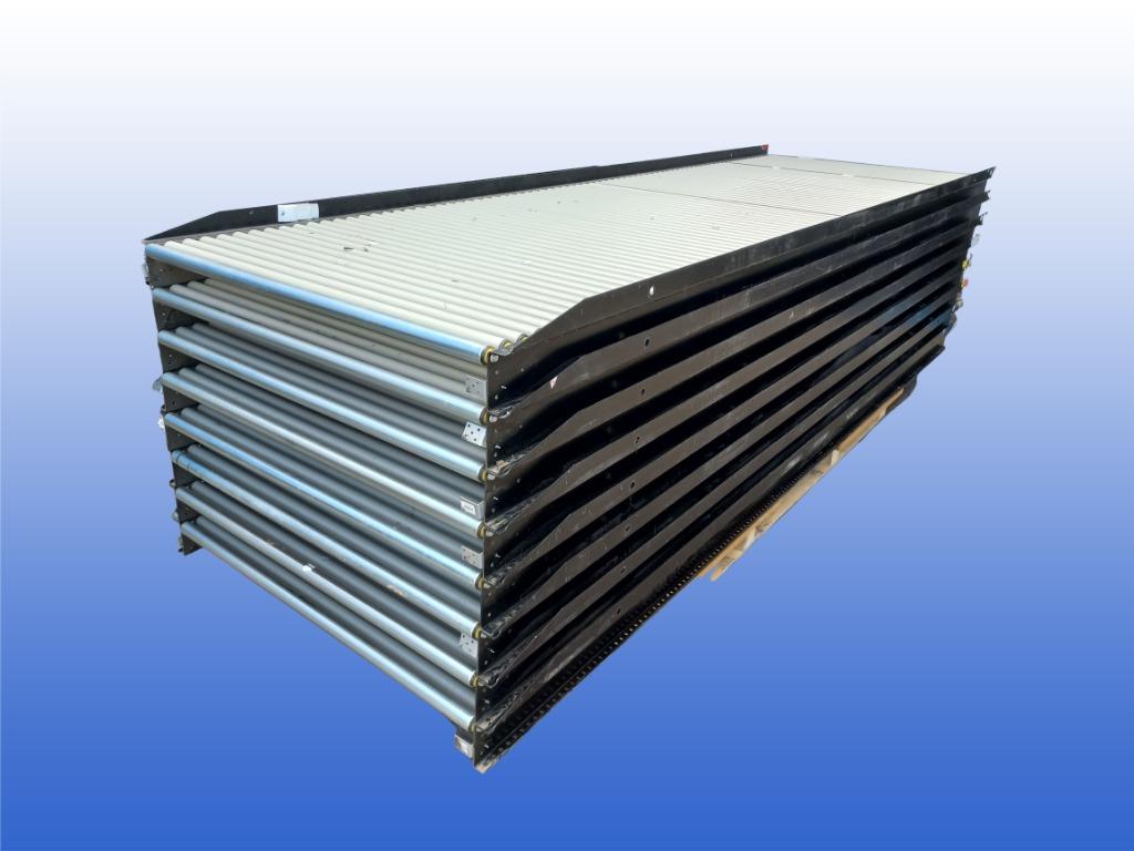 Mooie partij rollenbanen per rollenbaan 4 meter RolB 121 cm, Ophalen of Verzenden, Zo goed als nieuw