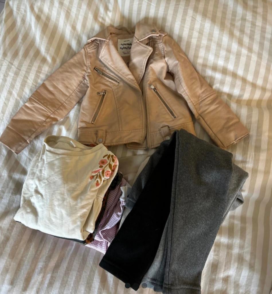 Pakket meisjes kleding 110-116, Gebruikt, WE, Meisje, Ophalen of Verzenden