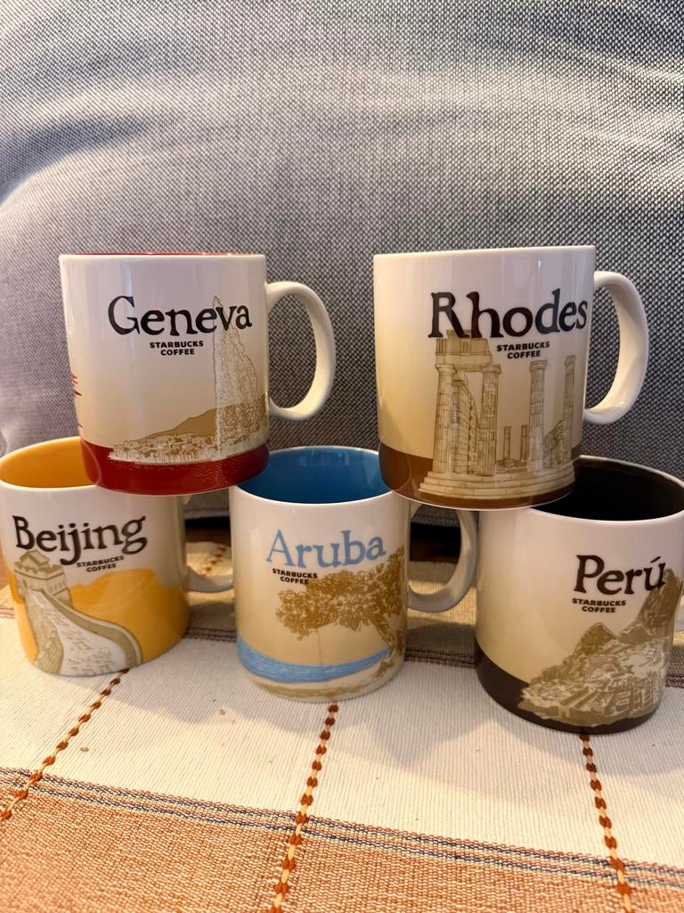 Starbucks Mokken Wereld Collectie - Diverse Steden, Ophalen of Verzenden, Nieuw