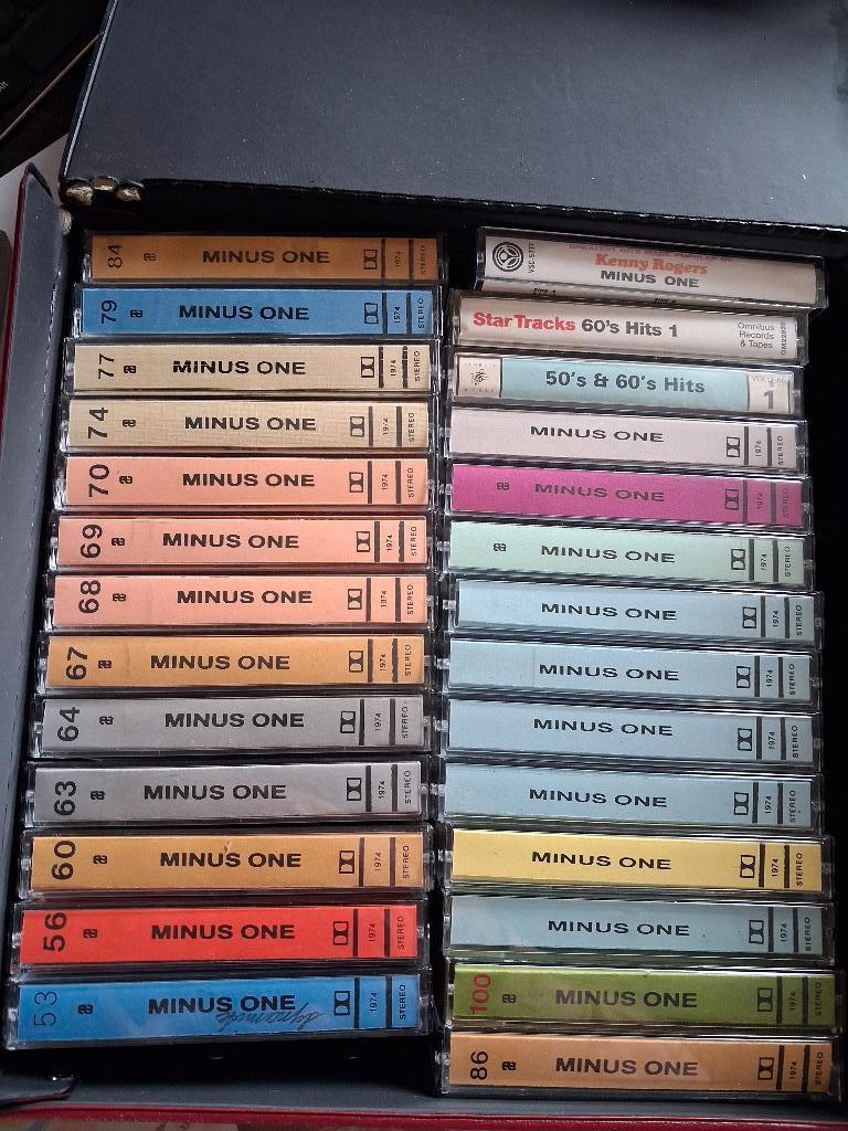 Karaoke cassettebanden, Muziek en Instrumenten, Ophalen of Verzenden, Gebruikt, Band