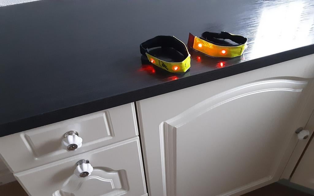 Hardloop  Verlichting - Veiligheid voor Wandelen & Hardlopen, Sport en Fitness, Loopsport en Atletiek, Overige merken, Gebruikt