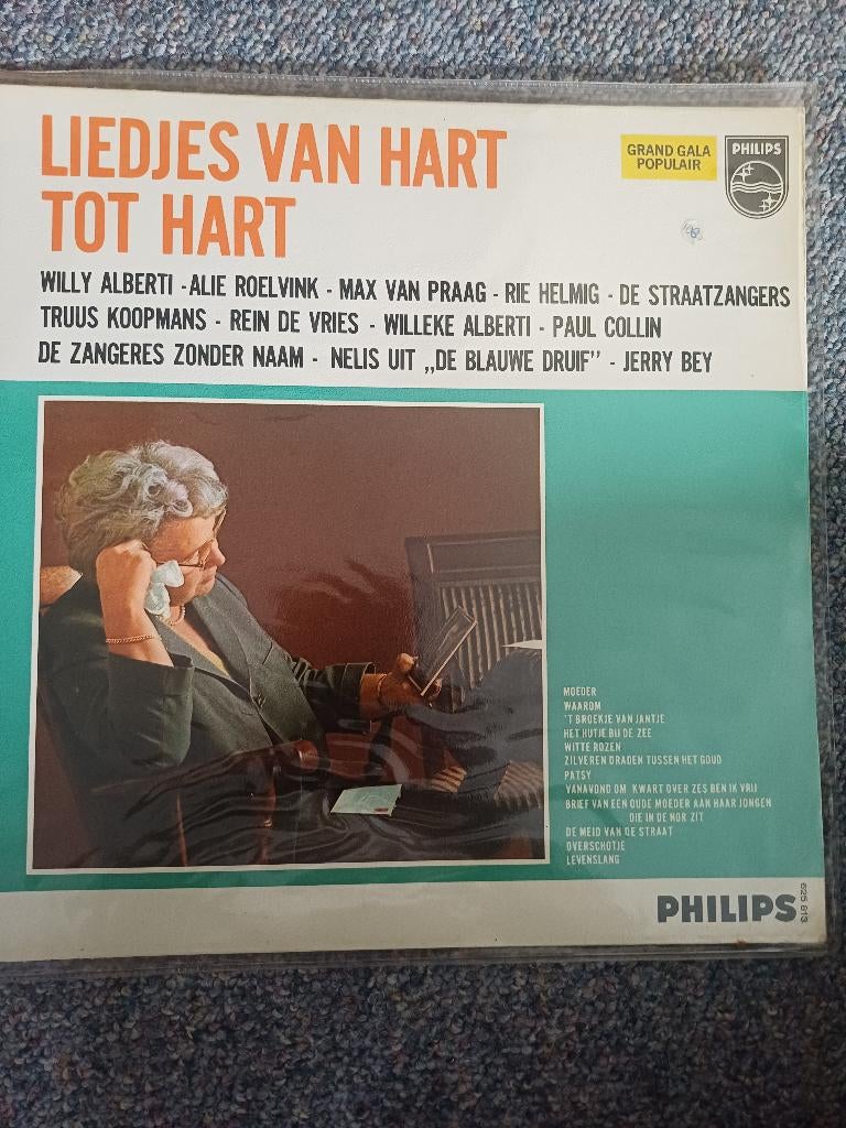 Elpee oude liedjes van hart tot hart, Ophalen of Verzenden, Gebruikt, Overige formaten, Levenslied of Smartlap