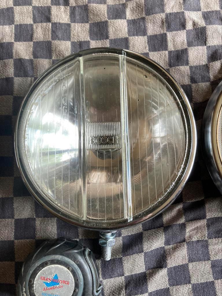 Oldtimer 2 Bosch verstralers diameter 17 cm, Auto-onderdelen, Verlichting, Ophalen of Verzenden