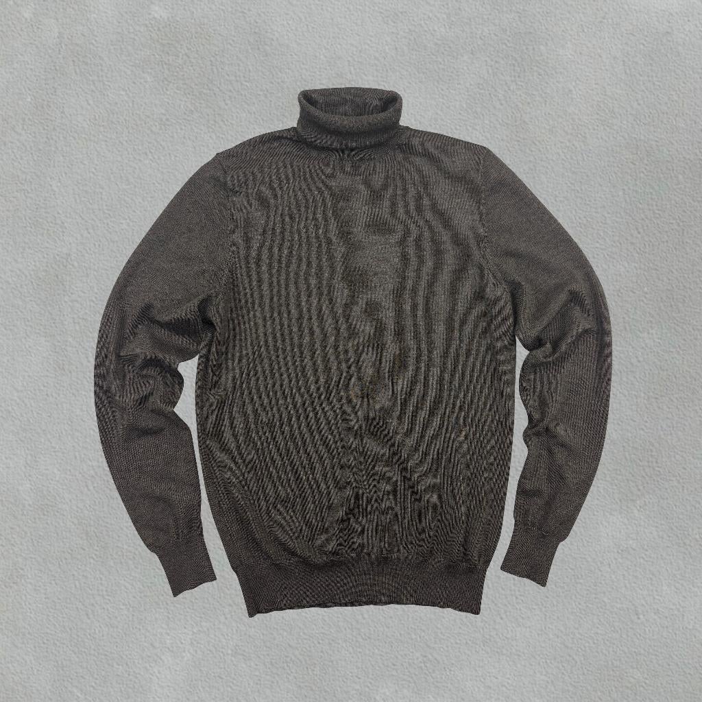 (980) Bruine Suitsupply coltrui - Heren S - Zeer goed, Bruin, Ophalen of Verzenden, Zo goed als nieuw, Maat 46 (S) of kleiner