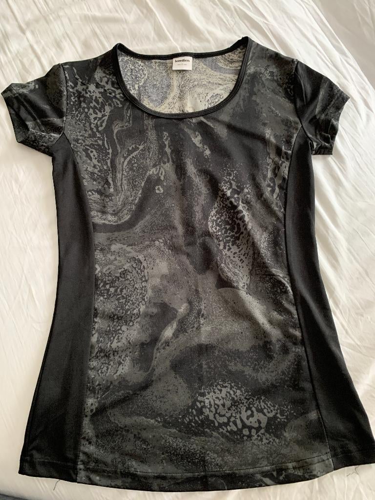 Shirt leontien maat s, Leontien, Zwart, Ophalen of Verzenden, Maat 36 (S)
