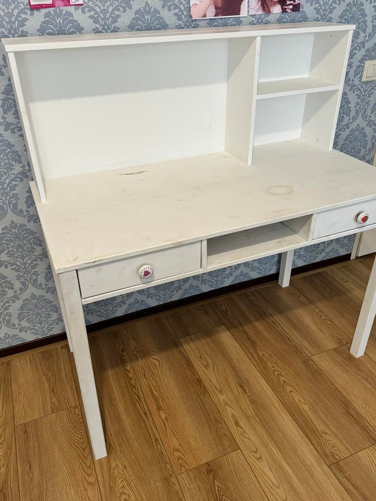 Bureau met opzetstuk, Huis en Inrichting, Bureaus, Ophalen, Gebruikt
