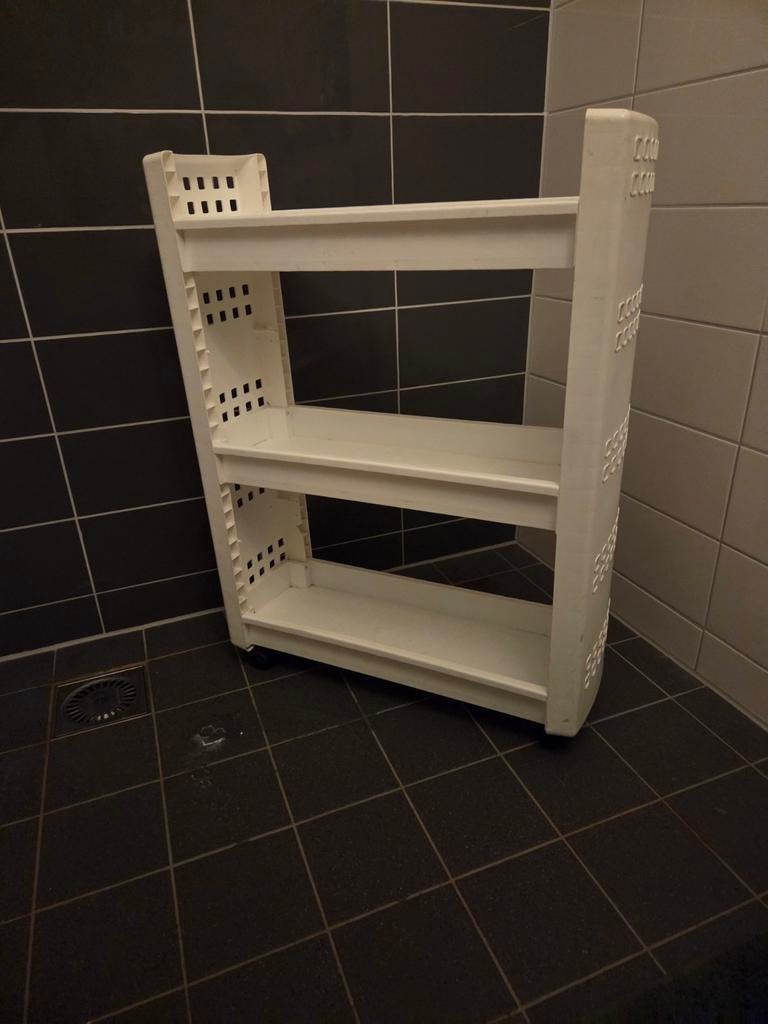 2x IKEA Vesken kastje - Badkamer/opslag, Ophalen, Met plank(en), Gebruikt, Minder dan 25 cm