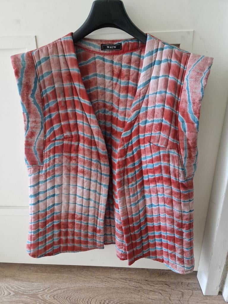 Ibiza boho gilet merk Wauw, Wauw, Ophalen of Verzenden, Zo goed als nieuw, Maat 42/44 (L)