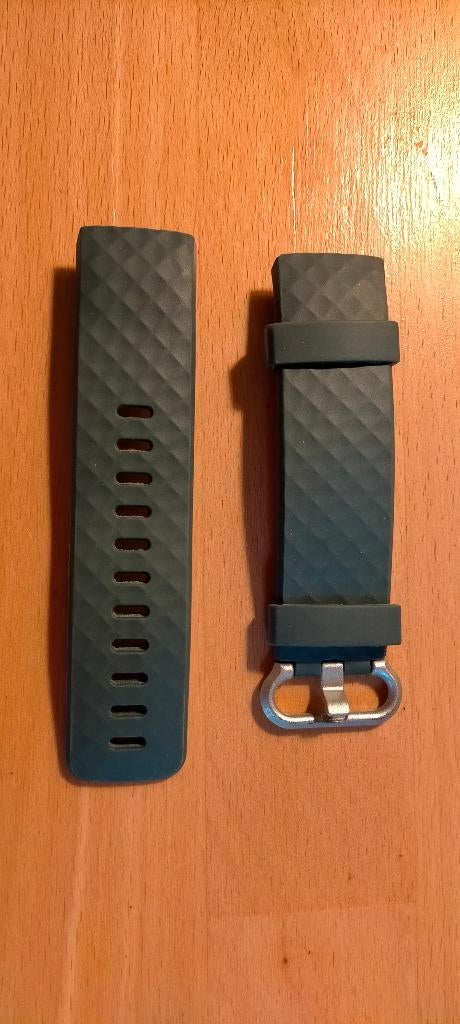 Bandje voor Fitbit charge 4, donker blauw, zgan, Ophalen of Verzenden, Zo goed als nieuw, Blauw, Android