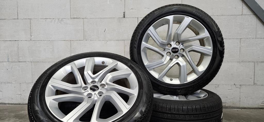 21" Range Rover Sport Vogue L405 L494 orig velgen All-season, Auto-onderdelen, Banden en Velgen, Gebruikt, 275 mm, Banden en Velgen