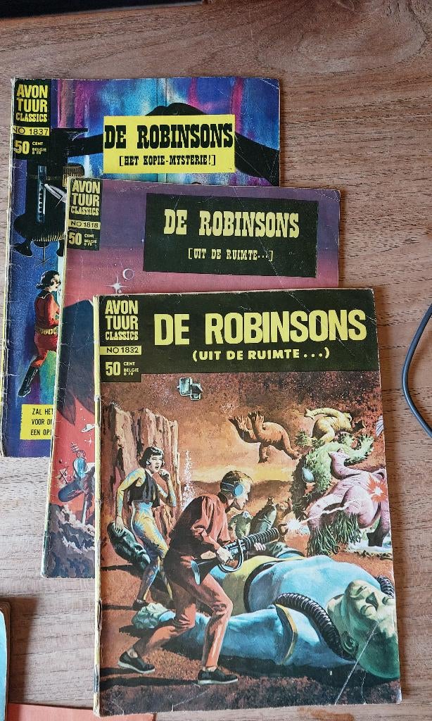 de robinsons stripboeken, Boeken, Stripboeken, Ophalen of Verzenden, Meerdere stripboeken, Onbekend, Gelezen