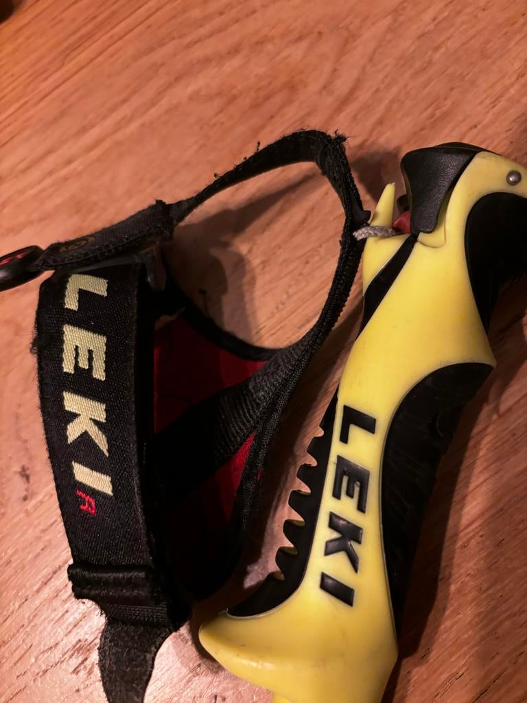 Leki Worldcup Lite skistokken - 100cm, Gebruikt, Stokken, 100 tot 140 cm, Ophalen of Verzenden